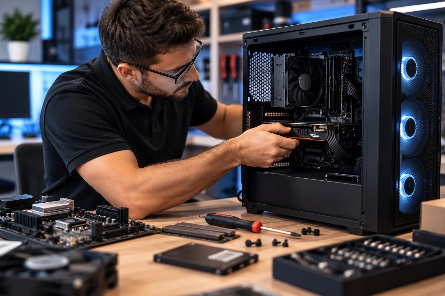 montar computador